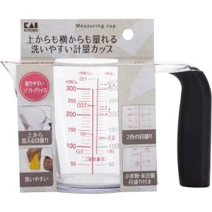 貝印 KAI 貝印 Kai Kitchen 上から量れる計量カップ 300ml DH-8127