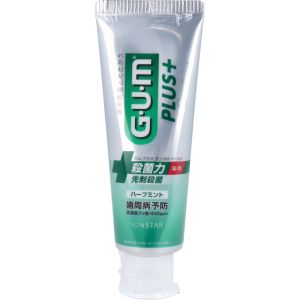 サンスター サンスター GUM ガム プラスデンタルペースト ハーブミント 120g