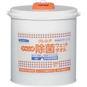 日本製紙クレシア クレシア 64130 ジャンボ 除菌 ウェットタオル 本体 250枚