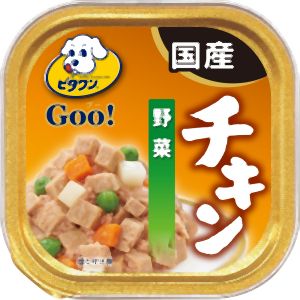 日本ペットフード ビタワン グー チキン 野菜 100g ドッグフード 日本ペットフード