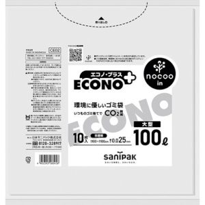 日本サニパック サニパック CE02 エコノプラスノクー大型100L10枚