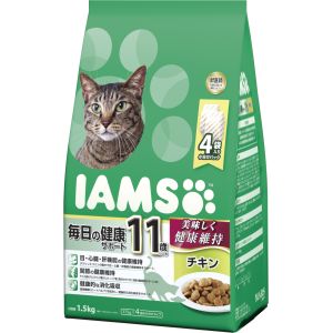 マース MARS マース アイムス 11歳以上用 毎日の健康サポート チキン 1.5kg 猫 キャットフード