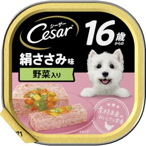 マース MARS マース シーザー 16歳からの 絹ささみ味 野菜入り 100g 267690