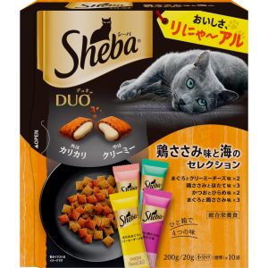 マース MARS マース シーバ デュオ 鶏ささみ味 と海のセレクション 200g 267900