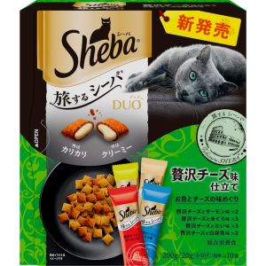 マース MARS マース シーバ デュオ 旅するシーバ 贅沢チーズ味 仕立て お魚とチーズの味 めぐり 200g 268050