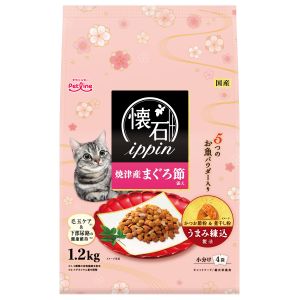 ペットライン PETLINE ペットライン 懐石ippin 焼津産まぐろ節添え 1.2kg PETLINE