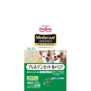 ペットライン PETLINE ペットライン メディコートアドバンス アレルゲンカット 魚 えんどう豆たんぱく 1歳から 750g 250g×3 PETLINE