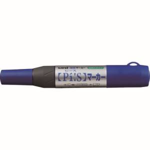 三菱鉛筆 uni 三菱鉛筆 PA152TR.33 油性ツインマーカー細字丸芯太字角芯 青