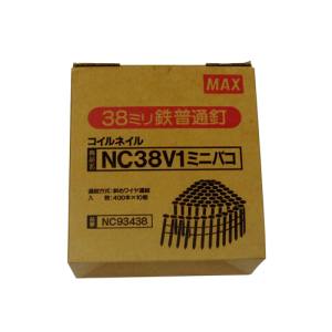 マックス MAX マックス NRL38V1 フロア ワイヤ連結釘 10巻入 MAX