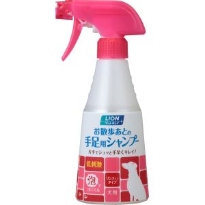 ライオン商事 LIONPET ライオ ペットキレイ お散歩あとの手足用シャンプー 愛犬用 270ml