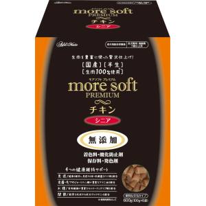 ペティオ Petio ペティオ more soft プレミアム チキン シニア 600g