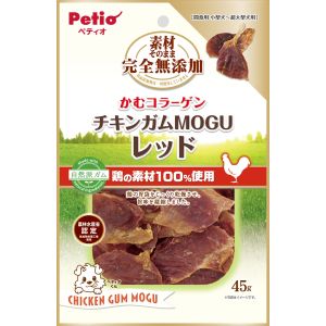 ペティオ Petio ペティオ 素材そのまま 完全無添加 チキンガムMOGU レッド 45g