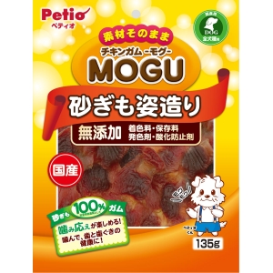 ペティオ Petio ペティオ チキンガムMOGU 無添加 砂ぎも姿造り 135g