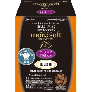 ペティオ Petio ペティオ more soft プレミアム チキン ハイシニア 540g