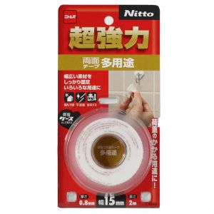 ニトムズ Nitto ニトムズ T4540 超強力両面テープ 多用途 15mm×2m