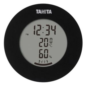 タニタ TANITA タニタ TT-585 デジタル温湿度計 ブラック TANITA