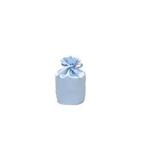 東京ローソク おもいでのあかし ペット 骨壺袋 仏具 サテン袋 ブルー 2.5寸 PMA00432