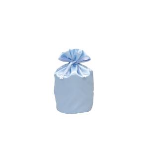 東京ローソク おもいでのあかし ペット 骨壺袋 仏具 サテン袋 ブルー 3寸 PMA00433