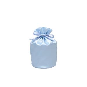 東京ローソク おもいでのあかし ペット 骨壺袋 仏具 サテン袋 ブルー 3.5寸 PMA00434