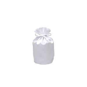 東京ローソク おもいでのあかし ペット 骨壺袋 仏具 サテン袋 ホワイト 3寸 PMA00440