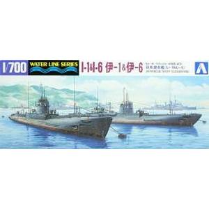 アオシマ アオシマ 45916 WL 431 1/700 日本海軍 潜水艦 伊1 伊6