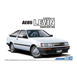 アオシマ アオシマ ザ モデルカーNo.85 1/24 トヨタ AE85カローラレビン 1500SR 84