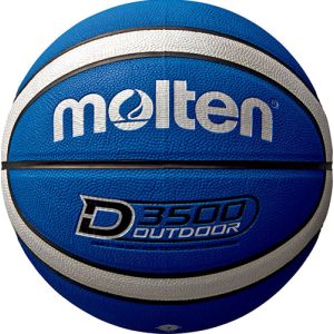 モルテン Molten モルテン アウトドアバスケットボール 7号球 ブルー×シルバー B7D3500BS