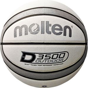 モルテン Molten モルテン アウトドアバスケットボール 7号球 ホワイト×シルバー B7D3500WS