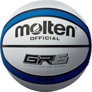 モルテン Molten モルテン バスケットボール 6号球 GR6 ホワイト×ブルー BGR6WB