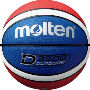 モルテン Molten モルテン バスケットボール D3500 6号球 ブルー×レッド×ホワイト B6D3500C