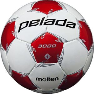 モルテン Molten モルテン ペレーダ3000 WH/Mレッド 4号 検定球 サッカーボール F4L3000WR