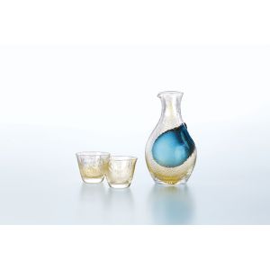 東洋佐々木ガラス 東洋佐々木ガラス 酒グラスコレクション 冷酒セット 金箔 G640-M60