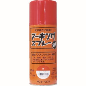 サンデーペイント サンデーペイント 2002AX マーキングスプレー 細字 赤 300ml