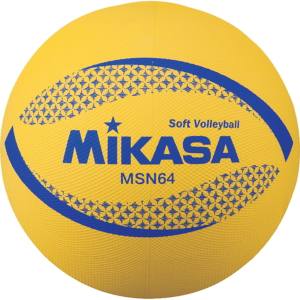 ミカサ MIKASA ミカサ ソフトバレー カラーソフトバレーボール イエロー MSN64Y MIKASA
