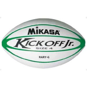 ミカサ MIKASA ミカサ ラグビー ユースラグビーボール4号 ホワイト×グリーン RARYG
