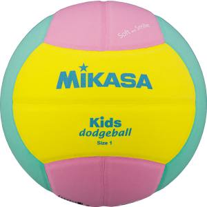 ミカサ MIKASA ミカサ スマイルドッジボール1号 イエロー/ピンク SD10YP