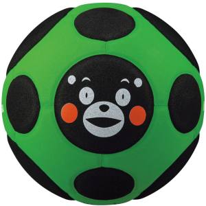 ミカサ MIKASA ミカサ くまモン スマイルボール 緑/黒 SL3-KM-GBK SL3KMGBK