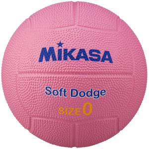 ミカサ MIKASA ミカサ ソフトドッジ0号 ゴム ピンク STD-0SR-P STD0SRP