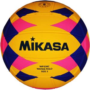 ミカサ MIKASA ミカサ 水球 検定球 中学女子用 イエロー/ブルー/ピンク WP330C