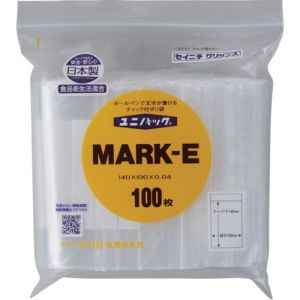 生産日本社 セイニチ MARK-E-100 ユニパック MARK-E 140×100×0.04 100枚入