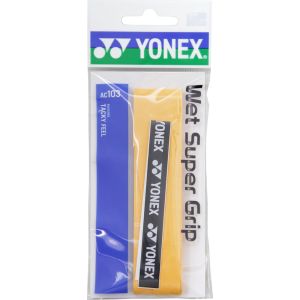 ヨネックス YONEX ヨネックス ウェットスーパーグリップ 1本入り オレンジ AC103 005 YONEX