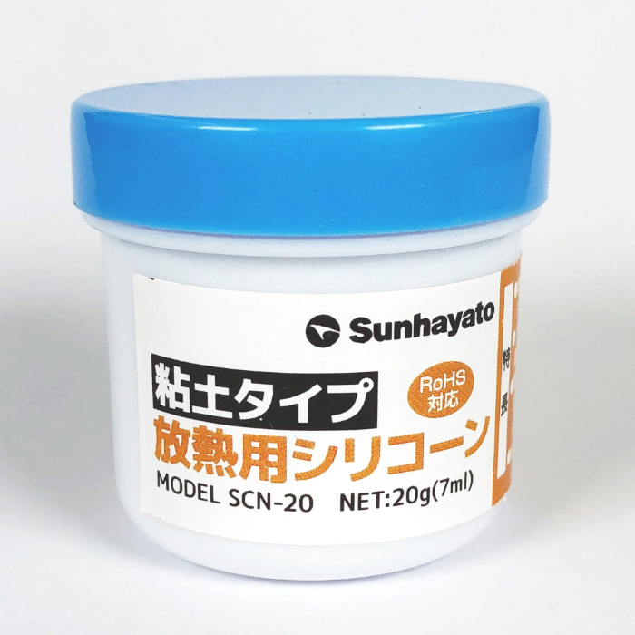 サンハヤト Sunhayato サンハヤト SCN-20 粘土タイプ放熱用シリコーン