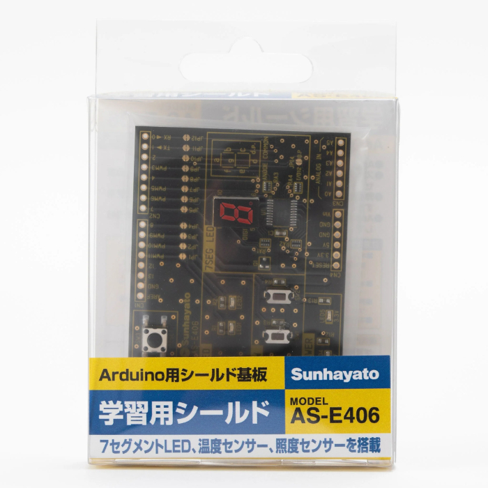 サンハヤト Sunhayato サンハヤト AS-E406 Arduino用シールド基板 学習用シールド Sunhayato