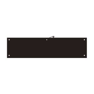 日本緑十字社 日本緑十字社 140110 ビニール製腕章 黒無地タイプ 腕章-100 黒 90×360mm 軟質エンビ