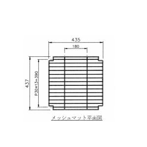 アズワン AS ONE アズワン 1-1612-14 スーパードライングシェルフ DS-HS-AS交換用棚板 メッシュマット