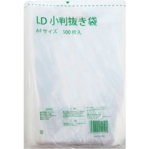 IRL IRL LDDC-A4 LD 小判抜き袋 A4 500枚入