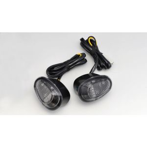 キジマ KIJIMA キジマ 219-3033 ウインカーランプKIT LED Fカウル スモーク ニンジャ250R LR