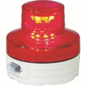 日動工業 NICHIDO 日動工業 NU-AR 電池式LED回転灯ニコUFO 常時点灯タイプ 赤
