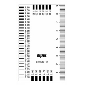 マイゾックス MYZOX マイゾックス CRKS-2 クラックスケール 黒