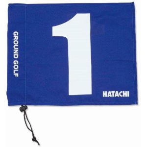 羽立工業 ＨＡＴＡＣＨＩ ハタチ BH5001 グラウンドゴルフ コース整備品 グラウンドゴルフ用旗 ブルー 27 16 HATACHI